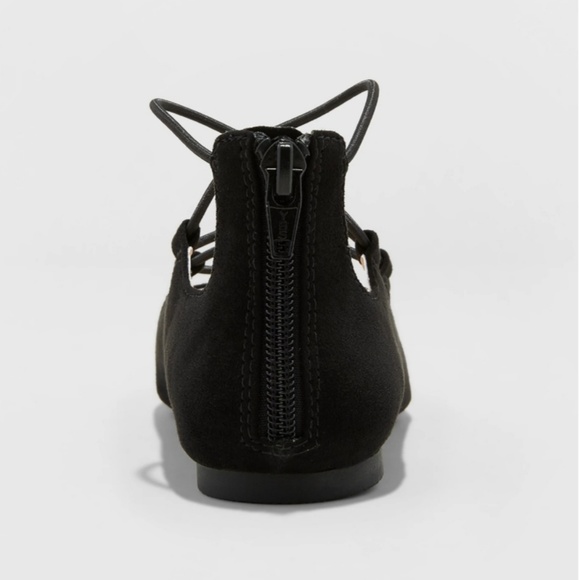 Cat & Jack Evita Lace Up Ballet Flat - Picture 4 of 4